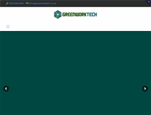 Tablet Screenshot of greenworktech.co.uk
